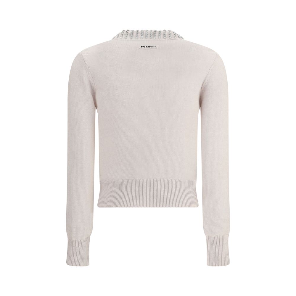 Blusa PINKO com gola decorada
