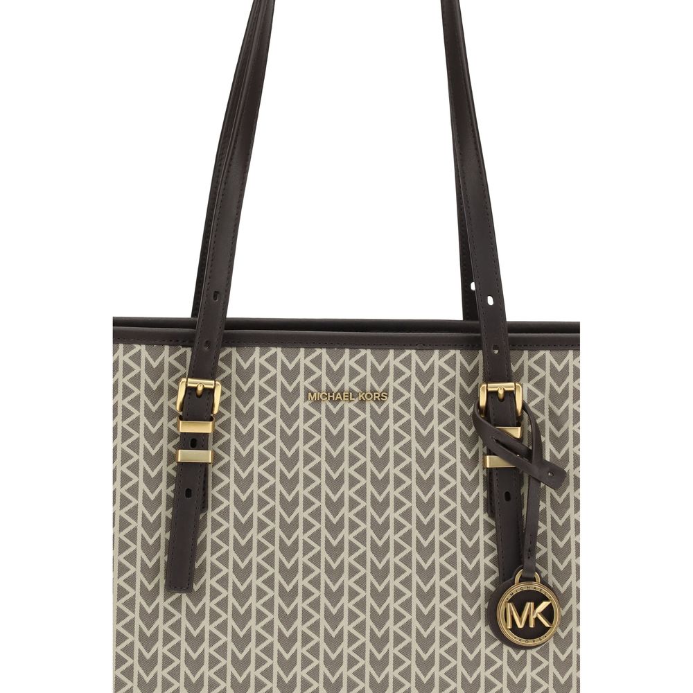 MICHAEL KORS Quinn larga castanha