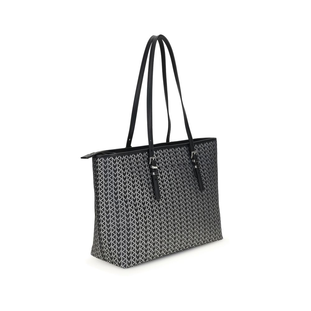 Michael Kors Quinn large jacquard logo