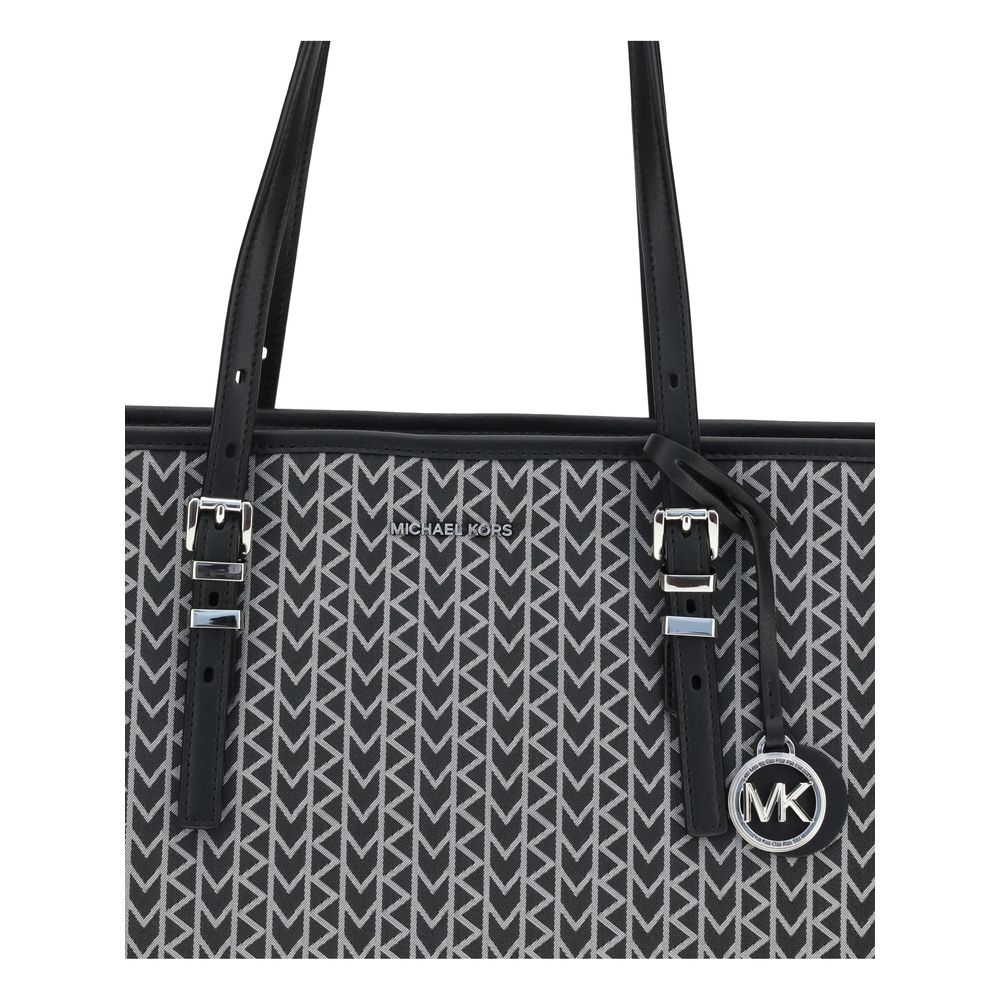 Michael Kors Quinn large jacquard logo