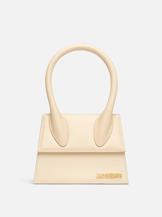 JACQUEMUS Le Chiquito Moyen marfim