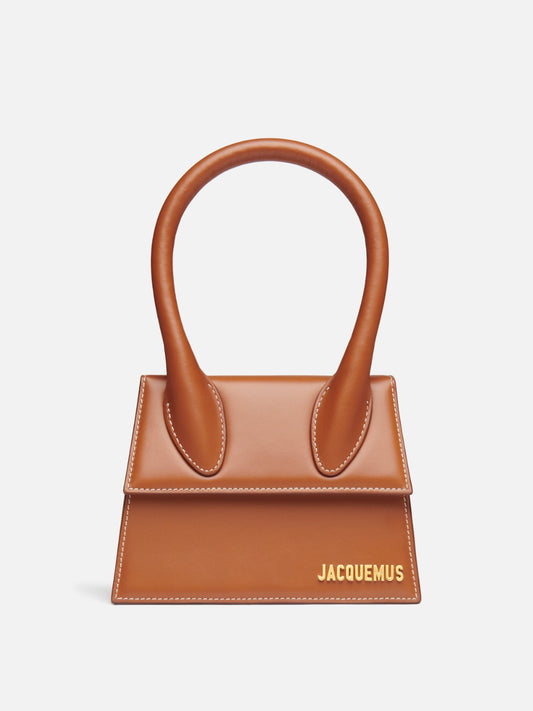 JACQUEMUS Le Chiquito Moyen castanha 