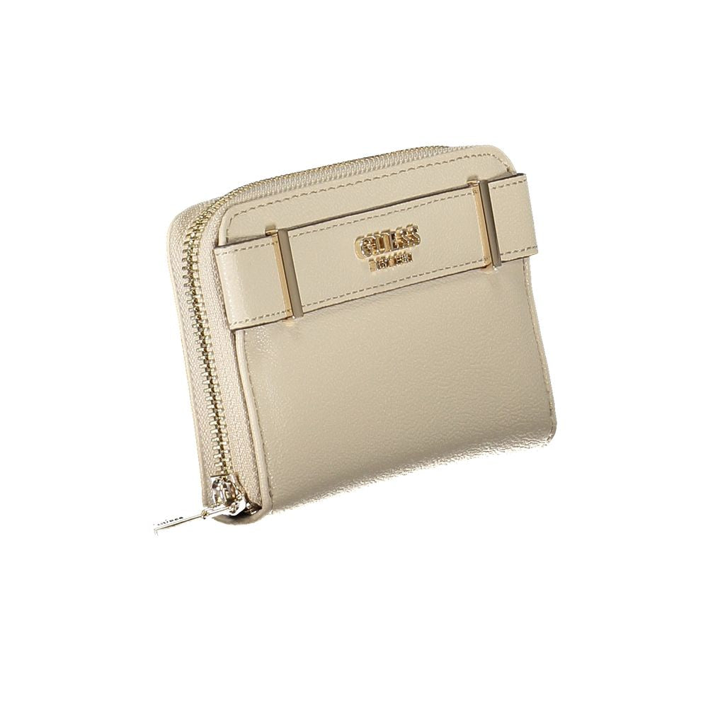 Guess Jeans Beige Wallet