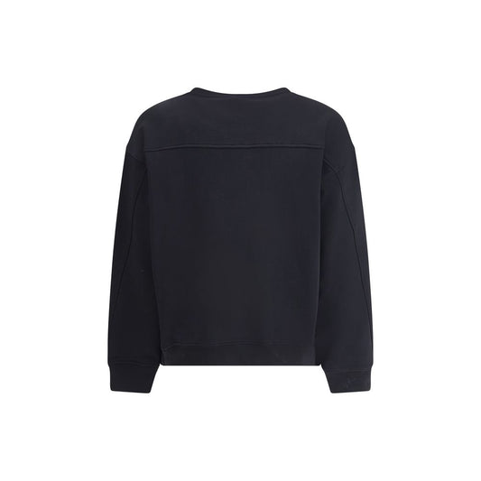 Blusa PINKO preta com logótipo bordado