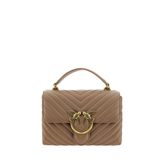 PINKO Love Lady Mini castanha 